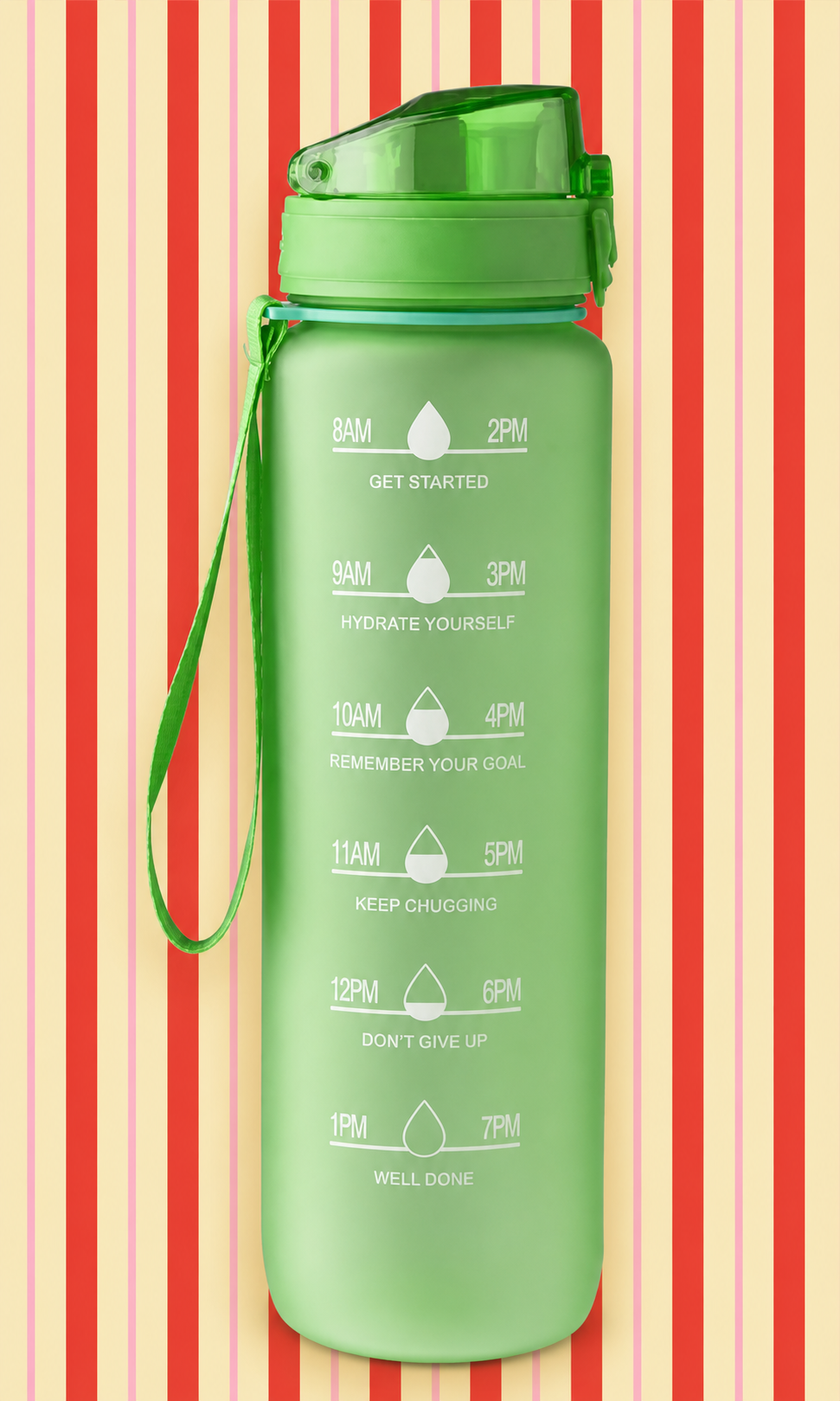 fles groen
